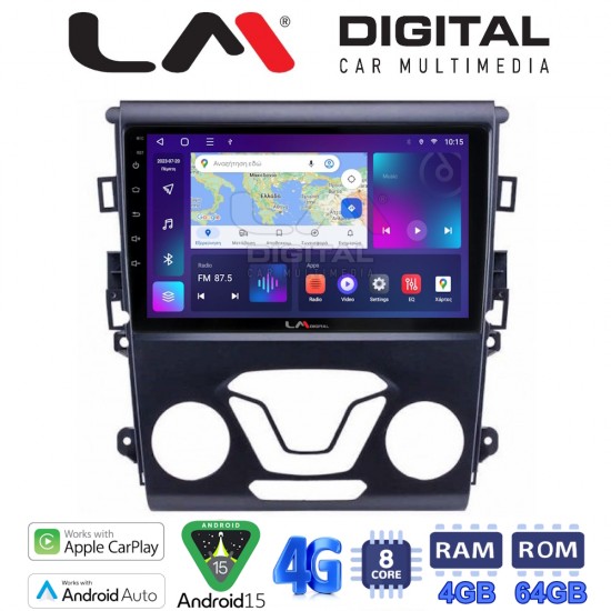 LM Digital - LM ZC8369 GPS Οθόνη OEM Multimedia Αυτοκινήτου για FORD MONDEO 2014> (CarPlay/AndroidAuto/BT/GPS/WIFI/GPRS)