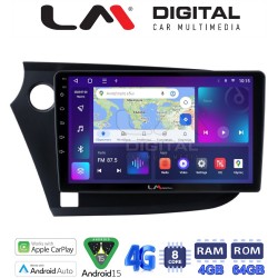 LM Digital - LM ZC8381 GPS Οθόνη OEM Multimedia Αυτοκινήτου για HONDA INSIGHT 2009>2014 (CarPlay/AndroidAuto/BT/GPS/WIFI/GPRS)