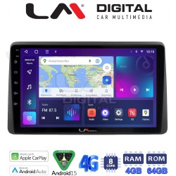 LM Digital - LM ZC8434 GPS Οθόνη OEM Multimedia Αυτοκινήτου για DACIA DUSTER 2019> (CarPlay/AndroidAuto/BT/GPS/WIFI/GPRS)