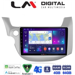 LM Digital - LM ZC8549 GPS Οθόνη OEM Multimedia Αυτοκινήτου για HONDA JAZZ 2008>2013 (CarPlay/AndroidAuto/BT/GPS/WIFI/GPRS)