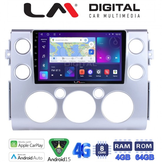 LM Digital - LM ZC8563 GPS Οθόνη OEM Multimedia Αυτοκινήτου για TOYOTA FJ CRUISER 2014> (CarPlay/AndroidAuto/BT/GPS/WIFI/GPRS)