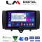 LM Digital - LM ZC8587 GPS Οθόνη OEM Multimedia Αυτοκινήτου για SMART ForTwo 2011> 2015 (CarPlay/AndroidAuto/BT/GPS/WIFI/GPRS)