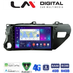 LM Digital - LM ZC8588 GPS Οθόνη OEM Multimedia Αυτοκινήτου για TOYOTA HILUX 2017> (CarPlay/AndroidAuto/BT/GPS/WIFI/GPRS)
