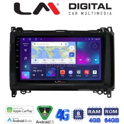 LM Digital - LM ZC8668 GPS Οθόνη OEM Multimedia Αυτοκινήτου για MERCEDES A(W169),B(W245) - SPRINTER - VITO (CarPlay/AndroidAuto/BT/GPS/WIFI/GPRS)