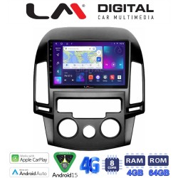 LM Digital - LM ZC8043AC GPS Οθόνη OEM Multimedia Αυτοκινήτου για HYUNDAI i30 2007-2012 (CarPlay/AndroidAuto/BT/GPS/WIFI/GPRS)