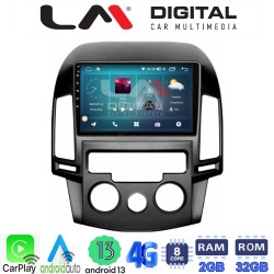 LM Digital - LM ZR8043AC GPS Οθόνη OEM Multimedia Αυτοκινήτου για HYUNDAI i30 2007-2012 (CarPlay/AndroidAuto/BT/GPS/WIFI/GPRS)