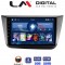 LM Digital - LM ZL4490 GPS Οθόνη OEM Multimedia Αυτοκινήτου για Seat Altea 2004 > 2015 (BT/GPS/WIFI)