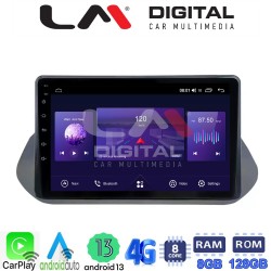 LM Digital - LM ZT8483 GPS Οθόνη OEM Multimedia Αυτοκινήτου για Nissan Qashqai 2021> (CarPlay/AndroidAuto/BT/GPS/WIFI/GPRS)