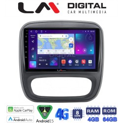 LM Digital - LM ZC8706 GPS Οθόνη OEM Multimedia Αυτοκινήτου για Opel Vivaro 2014 > 2020Renault Traffic 2014 > 2020Nissan NV300 2014 > 2020Fiat Talento 2014 > 2020Δείτε τί φίσα έχει το αυτοκίνητο πριν την αγορά της οθόνης. (CarPlay/AndroidA