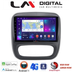 LM Digital - LM ZT8706 GPS Οθόνη OEM Multimedia Αυτοκινήτου για Opel Vivaro 2014 > 2020Renault Traffic 2014 > 2020Nissan NV300 2014 > 2020Fiat Talento 2014 > 2020Δείτε τί φίσα έχει το αυτοκίνητο πριν την αγορά της οθόνης. (CarPlay/AndroidA
