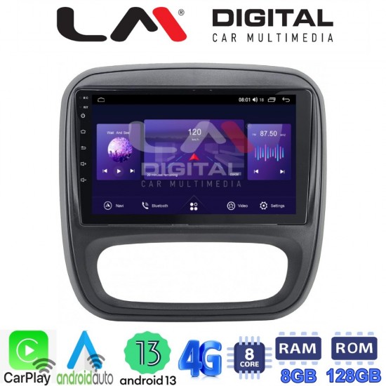 LM Digital - LM ZT8706 GPS Οθόνη OEM Multimedia Αυτοκινήτου για Opel Vivaro 2014 > 2020Renault Traffic 2014 > 2020Nissan NV300 2014 > 2020Fiat Talento 2014 > 2020Δείτε τί φίσα έχει το αυτοκίνητο πριν την αγορά της οθόνης. (CarPlay/AndroidA