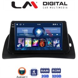 LM Digital - LM ZL4707 GPS Οθόνη OEM Multimedia Αυτοκινήτου για Renault Kangoo 2011 > 2021 (BT/GPS/WIFI/GPRS)