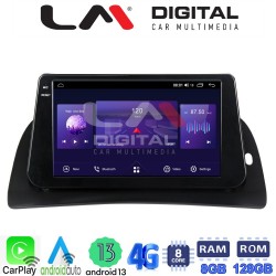 LM Digital - LM ZT8707 GPS Οθόνη OEM Multimedia Αυτοκινήτου για Renault Kangoo 2011 > 2021 (CarPlay/AndroidAuto/BT/GPS/WIFI/GPRS)