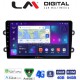 LM Digital - LM ZC8708 GPS Οθόνη OEM Multimedia Αυτοκινήτου για DACIA DUSTER – LOGAN - SUNDERO 2013 > 2018 (CarPlay/AndroidAuto/BT/GPS/WIFI/GPRS)