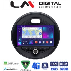 LM Digital - LM ZR8845 GPS Οθόνη OEM Multimedia Αυτοκινήτου για Mini Cooper & Clubman 2015> (CarPlay/AndroidAuto/BT/GPS/WIFI/GPRS)