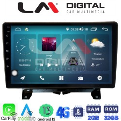 LM Digital - LM ZR8723 GPS Οθόνη OEM Multimedia Αυτοκινήτου για Land Rover - Range Rover Sport 2005 > 2014 (CarPlay/AndroidAuto/BT/GPS/WIFI/GPRS)