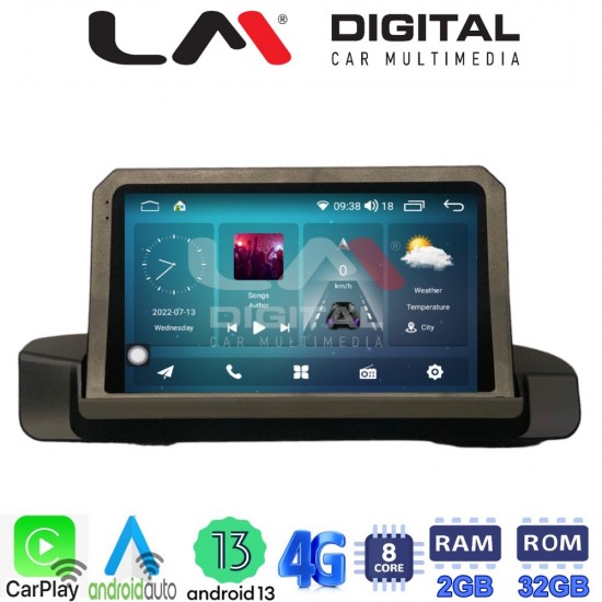 LM Digital - LM ZR8895 GPS Οθόνη OEM Multimedia Αυτοκινήτου για BMW 3 series (E90-91-92) 2005-2012 (CarPlay/AndroidAuto/BT/GPS/WIFI/GPRS)