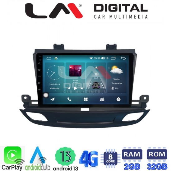 LM Digital - LM ZR8339 GPS Οθόνη OEM Multimedia Αυτοκινήτου για Opel Insignia 2018 (CarPlay/AndroidAuto/BT/GPS/WIFI/GPRS)