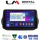 LM Digital - LM ZC8195 GPS Οθόνη OEM Multimedia Αυτοκινήτου για Fiorino, Citroen, Nemo, Bipper (CarPlay/AndroidAuto/BT/GPS/WIFI/GPRS)