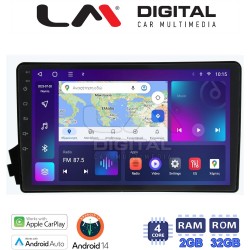 LM Digital - LM ZN4015 GPS Οθόνη OEM Multimedia Αυτοκινήτου για Ssangyong Actyon - Kyron 2006>2015 (CarPlay/AndroidAuto/BT/GPS/WIFI/GPRS)