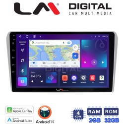 LM Digital - LM ZN4025 GPS Οθόνη OEM Multimedia Αυτοκινήτου για Toyota Avensis 2003>2008 (CarPlay/AndroidAuto/BT/GPS/WIFI/GPRS)