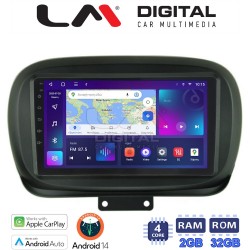 LM Digital - LM ZN4199 GPS Οθόνη OEM Multimedia Αυτοκινήτου για FIAT 500X 2014> (CarPlay/AndroidAuto/BT/GPS/WIFI/GPRS)