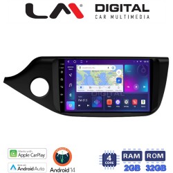 LM Digital - LM ZN4216 GPS Οθόνη OEM Multimedia Αυτοκινήτου για KIA CEED 2013 > 2016 (CarPlay/AndroidAuto/BT/GPS/WIFI/GPRS)