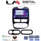 LM Digital - LM ZN4320 GPS Οθόνη OEM Multimedia Αυτοκινήτου για RENAULT CLIO 2012 > 2015 (CarPlay/AndroidAuto/BT/GPS/WIFI/GPRS)