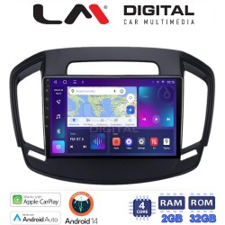 LM Digital - LM ZN4338 GPS Οθόνη OEM Multimedia Αυτοκινήτου για OPEL INSIGNIA 2014> (CarPlay/AndroidAuto/BT/GPS/WIFI/GPRS)
