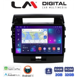 LM Digital - LM ZN4383 GPS Οθόνη OEM Multimedia Αυτοκινήτου για TOYOTA LANDCRUISER 2008>2015 (CarPlay/AndroidAuto/BT/GPS/WIFI/GPRS)