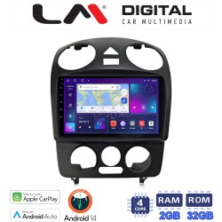 LM Digital - LM ZN4408 GPS Οθόνη OEM Multimedia Αυτοκινήτου για VW BEETLE 2003 > 2010 (CarPlay/AndroidAuto/BT/GPS/WIFI/GPRS)