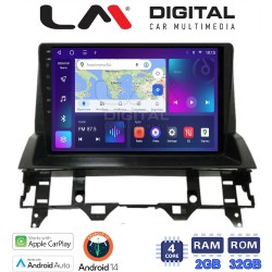LM Digital - LM ZN4437 GPS Οθόνη OEM Multimedia Αυτοκινήτου για MAZDA 6 2002 > 2005 (CarPlay/AndroidAuto/BT/GPS/WIFI/GPRS)