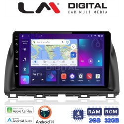 LM Digital - LM ZN4438 GPS Οθόνη OEM Multimedia Αυτοκινήτου για MAZDA CX5 2013>2017 (CarPlay/AndroidAuto/BT/GPS/WIFI/GPRS)