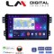 LM Digital - LM ZN4540 GPS Οθόνη OEM Multimedia Αυτοκινήτου για OPEL AGILA - SUZUKI ALTO 2008> (CarPlay/AndroidAuto/BT/GPS/WIFI/GPRS)
