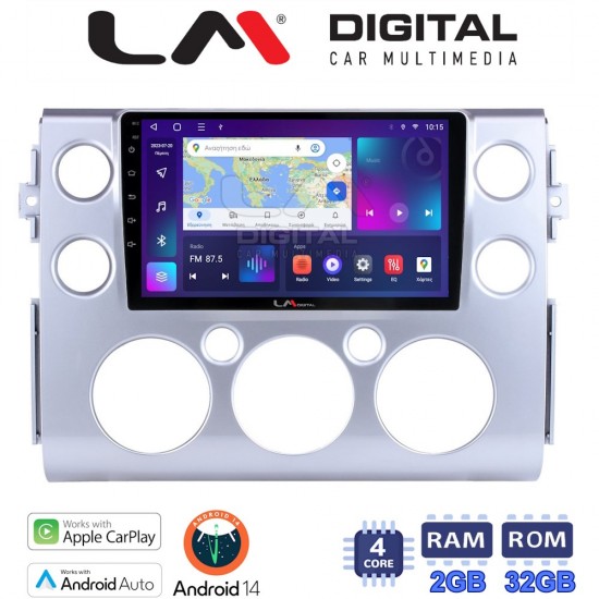 LM Digital - LM ZN4563 GPS Οθόνη OEM Multimedia Αυτοκινήτου για TOYOTA FJ CRUISER 2014> (CarPlay/AndroidAuto/BT/GPS/WIFI/GPRS)