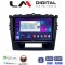 LM Digital - LM ZN4571 GPS Οθόνη OEM Multimedia Αυτοκινήτου για SUZUKI VITARA & BREZZA 2016> (CarPlay/AndroidAuto/BT/GPS/WIFI/GPRS)
