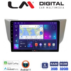 LM Digital - LM ZN4620 GPS Οθόνη OEM Multimedia Αυτοκινήτου για LEXUS RS 2003>2009 (CarPlay/AndroidAuto/BT/GPS/WIFI/GPRS)