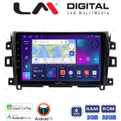 LM Digital - LM ZN4716 GPS Οθόνη OEM Multimedia Αυτοκινήτου για Nissan Navara D23 2016> (CarPlay/AndroidAuto/BT/GPS/WIFI/GPRS)