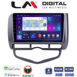 LM Digital - LM ZN4731 GPS Οθόνη OEM Multimedia Αυτοκινήτου για Honda Jazz 2003 - 2008 (CarPlay/AndroidAuto/BT/GPS/WIFI/GPRS)