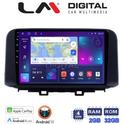 LM Digital - LM ZN4961 GPS Οθόνη OEM Multimedia Αυτοκινήτου για HYUNDAI KONA mod.2017> (CarPlay/AndroidAuto/BT/GPS/WIFI/GPRS)