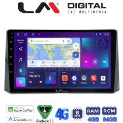 LM Digital - LM ZC8204 GPS Οθόνη OEM Multimedia Αυτοκινήτου για Toyota Corolla 2019> (CarPlay/AndroidAuto/BT/GPS/WIFI/GPRS)