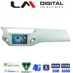 LM Digital - LM R8240 GPS Οθόνη OEM Multimedia Αυτοκινήτου για Citroen C3 & DS3 2009 - 2016 (CarPlay/AndroidAuto/BT/GPS/WIFI/GPRS)
