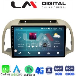LM Digital - LM ZR8300 GPS Οθόνη OEM Multimedia Αυτοκινήτου για NISSAN MICRA 2002>2007 (CarPlay/AndroidAuto/BT/GPS/WIFI/GPRS)