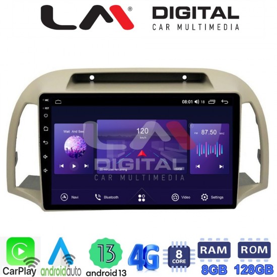 LM Digital - LM ZT8300 GPS Οθόνη OEM Multimedia Αυτοκινήτου για NISSAN MICRA 2002>2007 (CarPlay/AndroidAuto/BT/GPS/WIFI/GPRS)