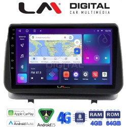 LM Digital - LM ZC8319 GPS Οθόνη OEM Multimedia Αυτοκινήτου για Renault Clio III 2005 > 2011 (CarPlay/AndroidAuto/BT/GPS/WIFI/GPRS)