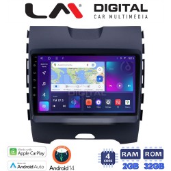 LM Digital - LM ZN4248 GPS Οθόνη OEM Multimedia Αυτοκινήτου για Ford Edge 2016 > (CarPlay/AndroidAuto/BT/GPS/WIFI/GPRS)