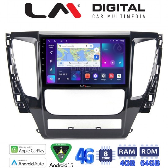 LM Digital - LM ZC8992 GPS Οθόνη OEM Multimedia Αυτοκινήτου για Mitsubishi Pajero 2014> (CarPlay/AndroidAuto/BT/GPS/WIFI/GPRS)