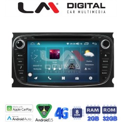 LM Digital - LM R8003 GPS Οθόνη OEM Multimedia Αυτοκινήτου για FORD (CarPlay/AndroidAuto/BT/GPS/WIFI/GPRS)