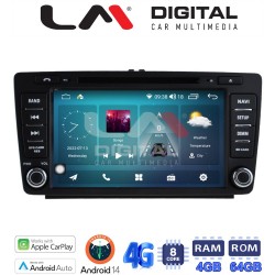LM Digital - LM C8005 GPS Οθόνη OEM Multimedia Αυτοκινήτου για SKODA OCTAVIA 5 (CarPlay/AndroidAuto/BT/GPS/WIFI/GPRS)