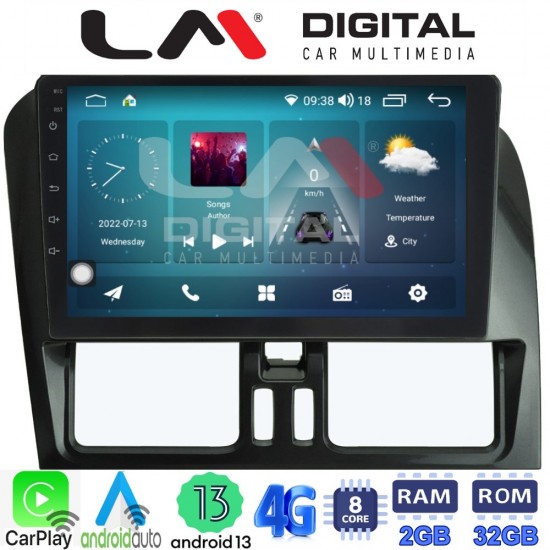 LM Digital - LM ZR8390 GPS Οθόνη OEM Multimedia Αυτοκινήτου για VOLVO XC60 2009-2017 (CarPlay/AndroidAuto/BT/GPS/WIFI/GPRS)